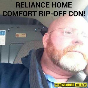 Reliance Home Comfort Rip-off Artist!